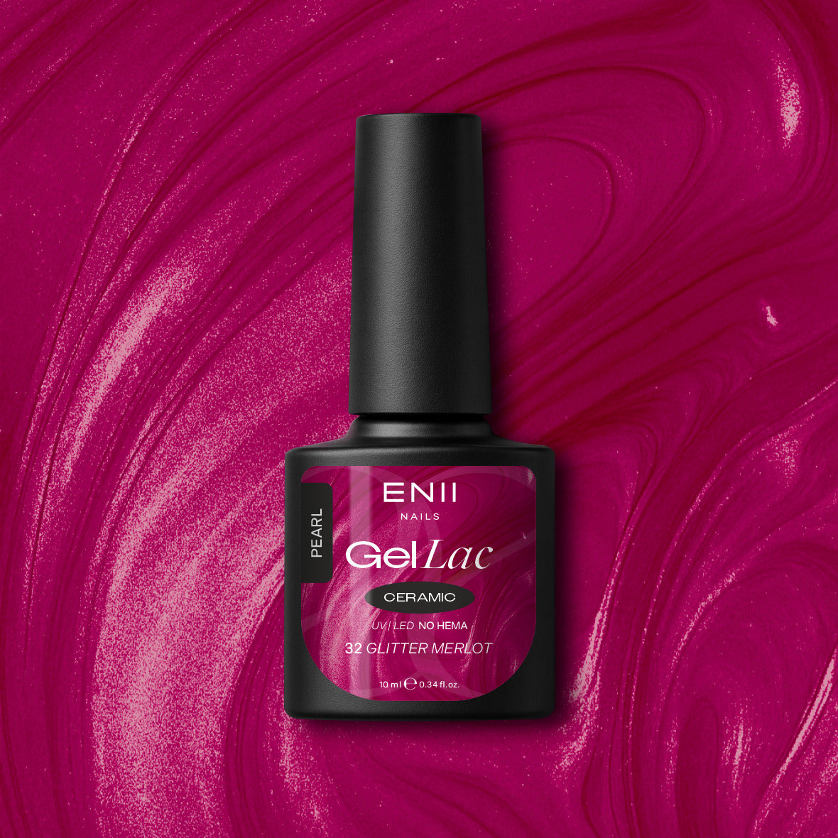 Ceramic Gellac n. 32 - Glitter Merlot