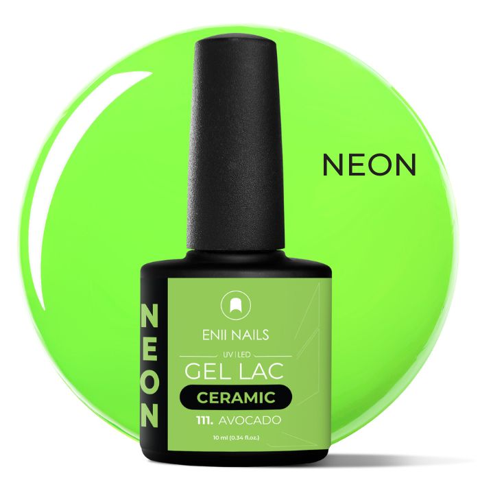 smalto semipermanente neon verde eniinails