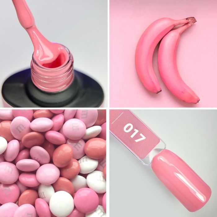 smalto semipermanente su tip color rosa caldo