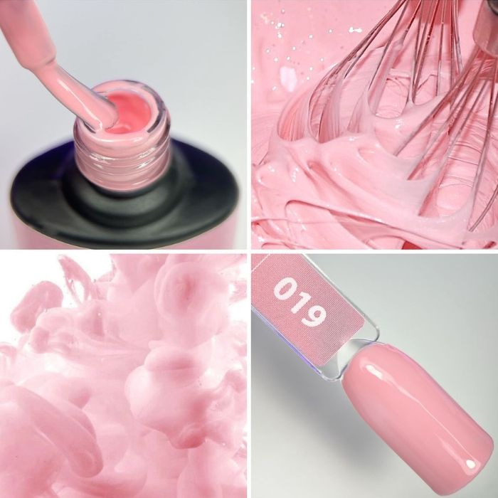 smalto semipermanente su tip color rosa 19