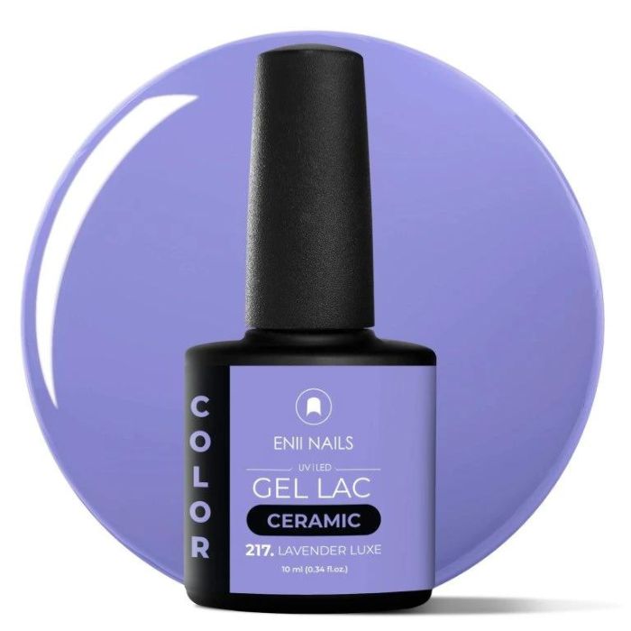 smalto semipermanente senza hema viola lavanda eniinails