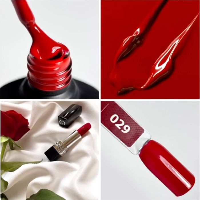 smalto rosso chanel eniinails