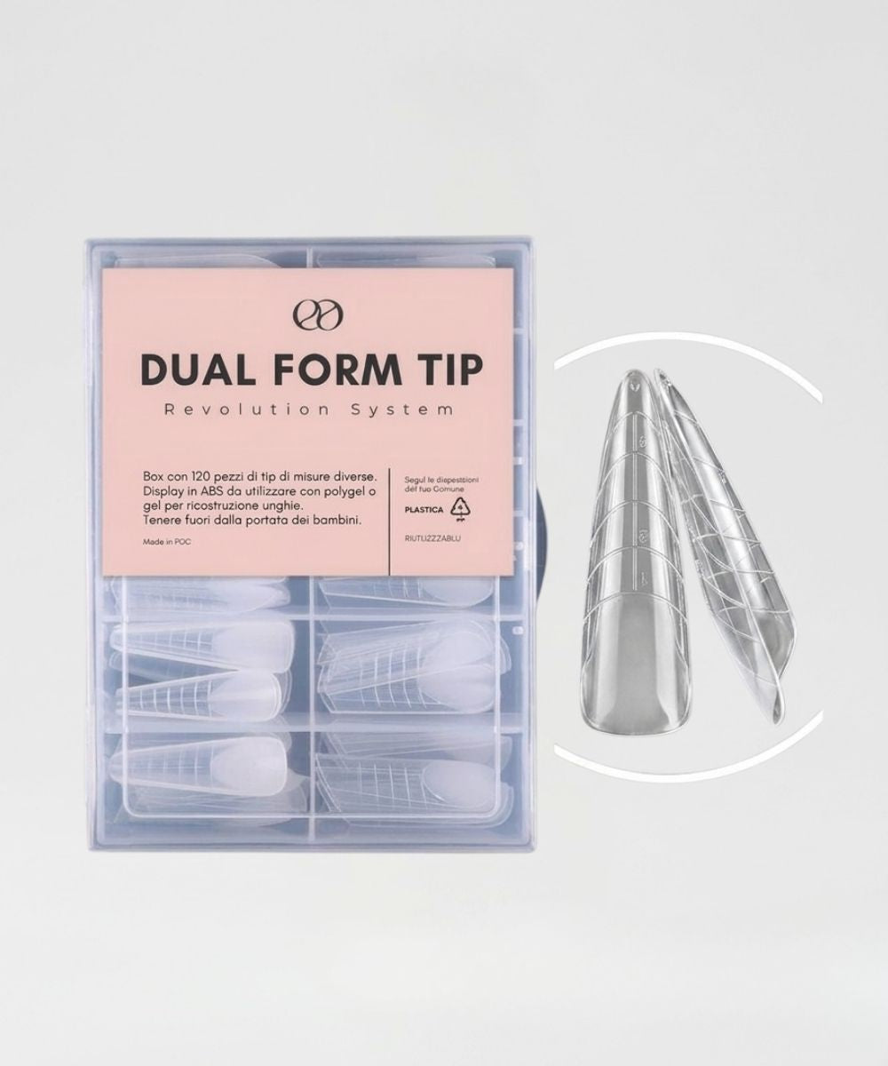 Dual Form Tip- Stiletto 120 pezzi