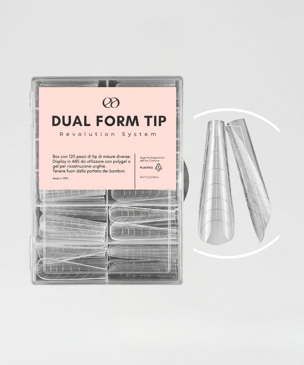 Dual Form Tip - Ballerina Coffin 120 pezzi