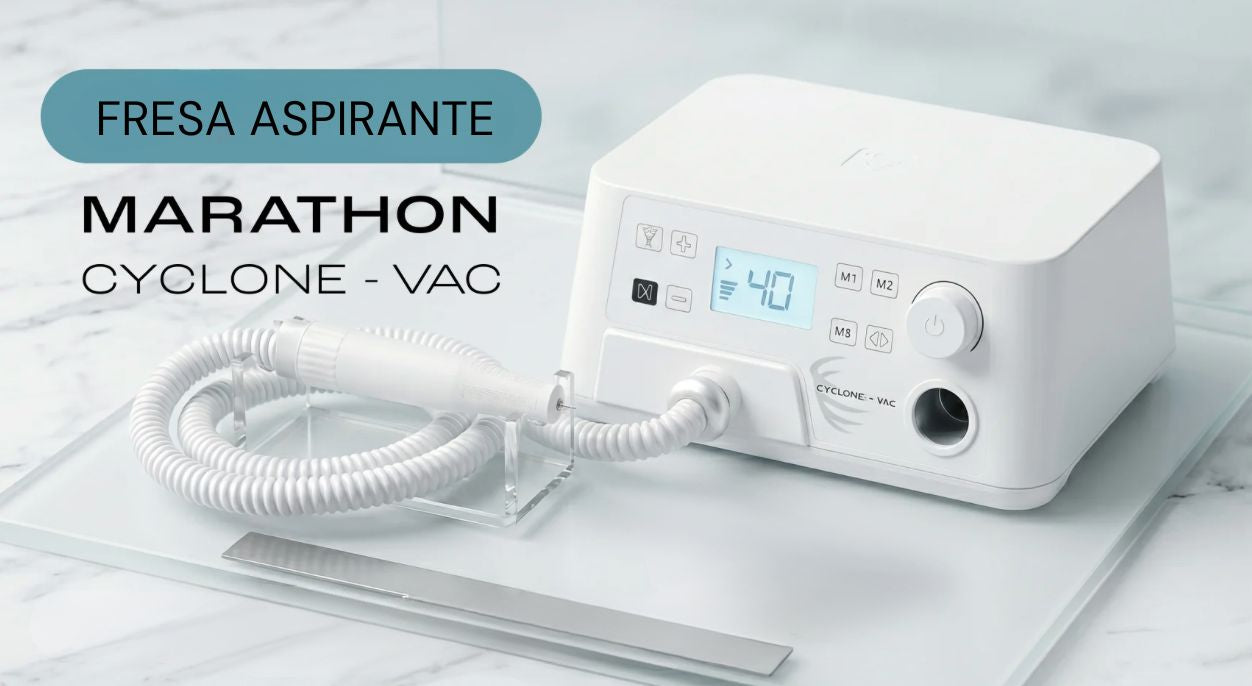 Fresa con aspirazione Saeyang Marathon CYCLONE-VAC