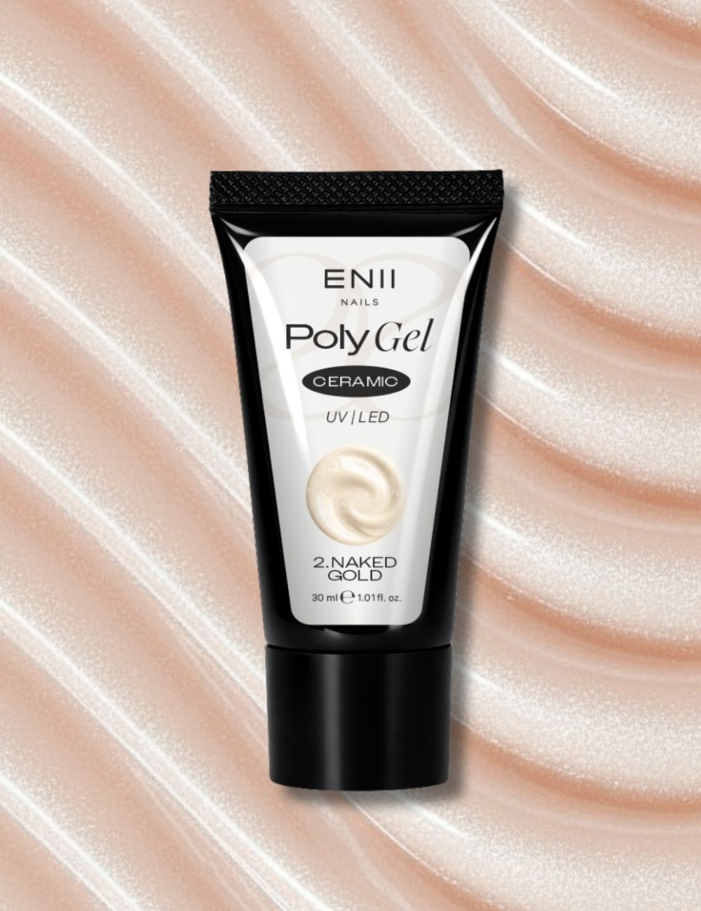 Polygel Ceramic 2 - Naked Gold - 30ml