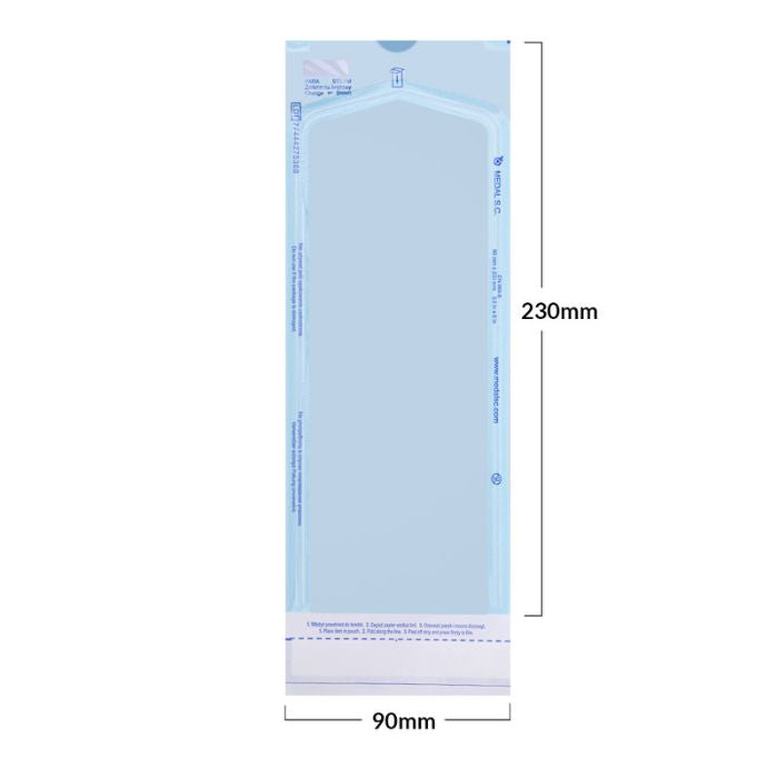 buste autosigillanti medal 90x230mm per autoclave