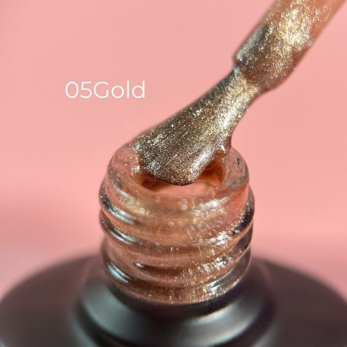 smalto magnetico cat eye 05 gold