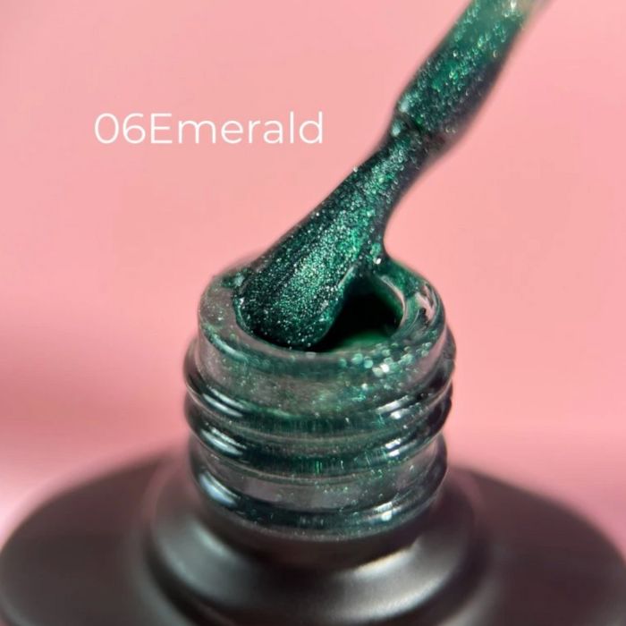 Smalto semipermanente magnetico cat eye verde