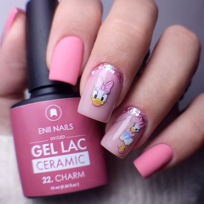 smalto semipermanente senza hema per unghie rosa