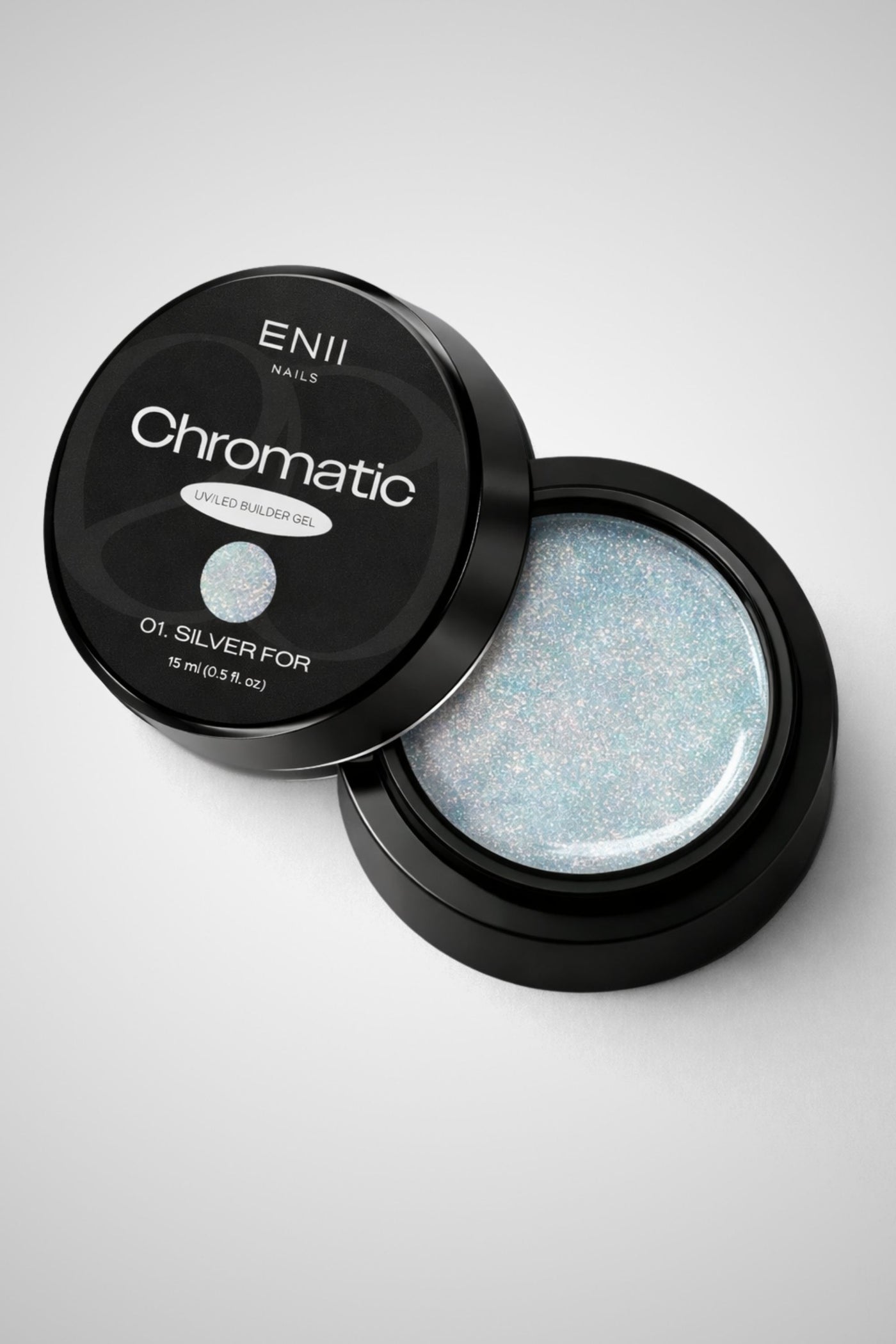 Chromatic Builder Gel 01- Silver For