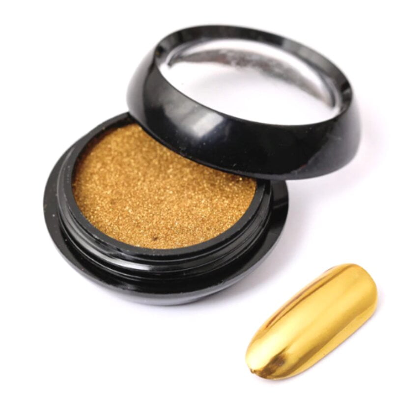 Pigmento chrome mirror Oro