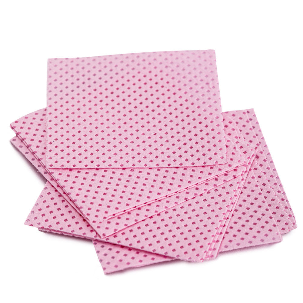 Nail Wipes Staleks Salviette Pads in TNT rosa - 400 pz