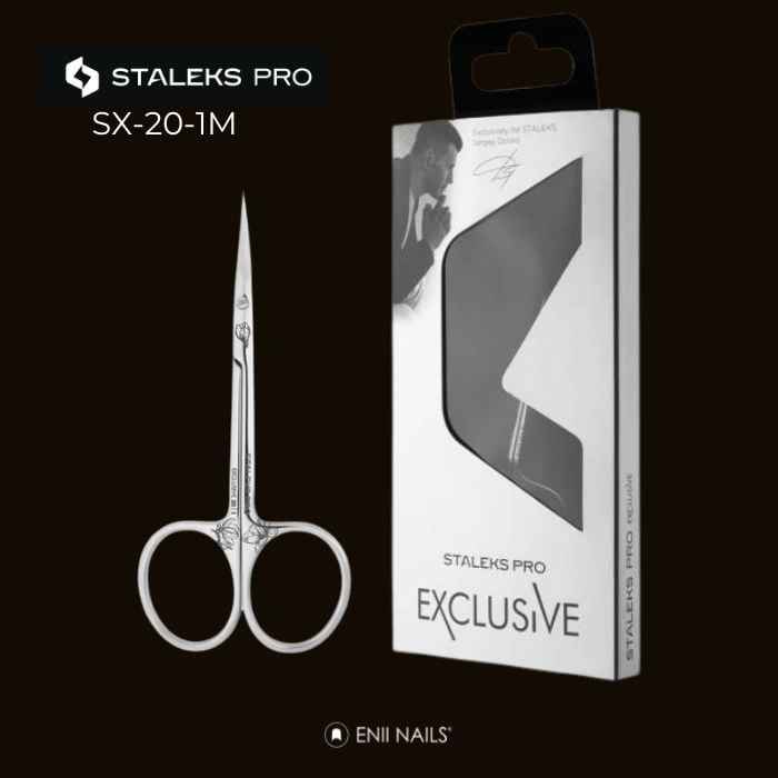 Forbice cuticole Staleks Exclusive SX-20/1 Magnolia -