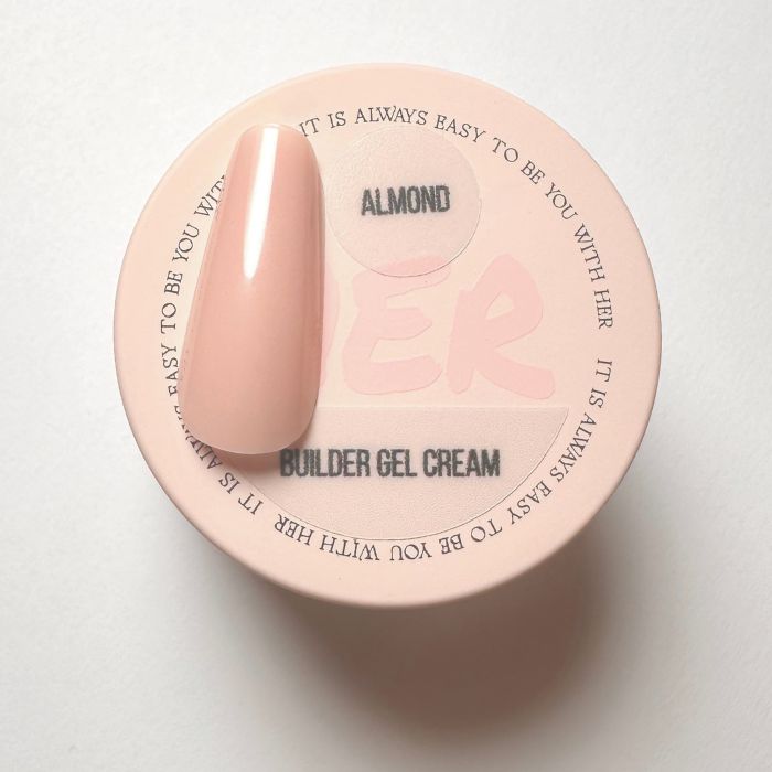 gel costruttore per unghie HER cream almond senza TPO