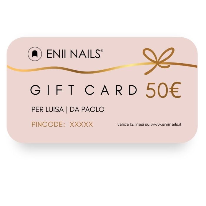 gift card 50 euro eniinails