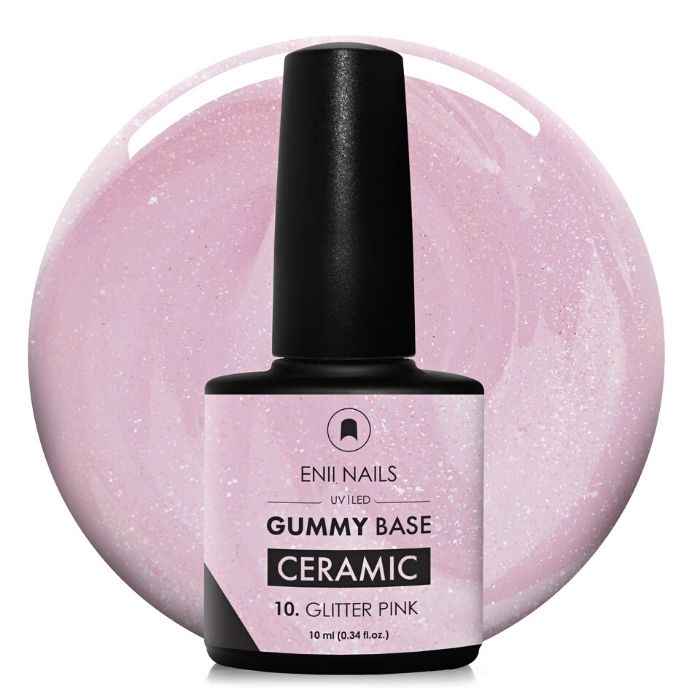 Gummy Base 10 - Glitter Pink