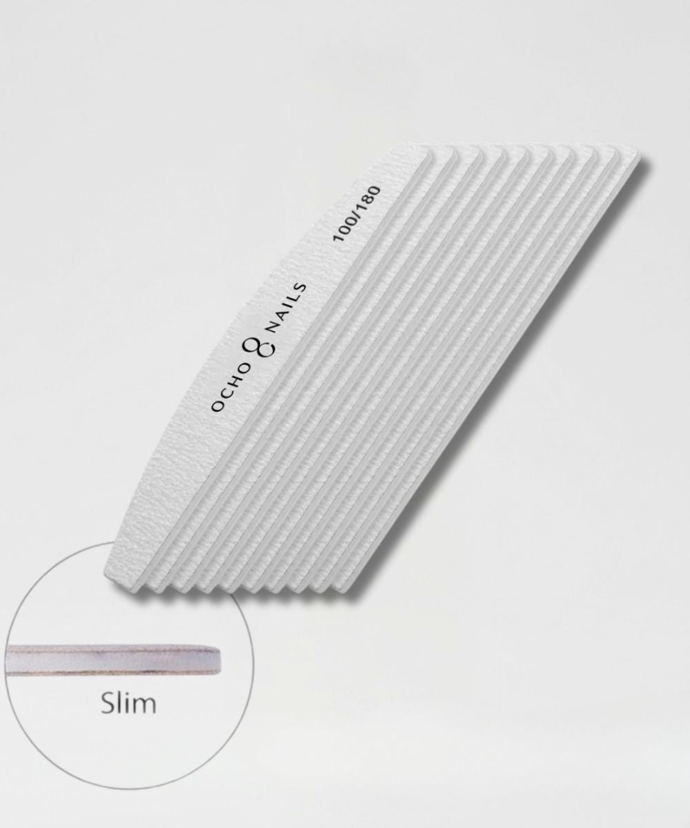 Kit 10 lime mezzaluna Slim 100-180