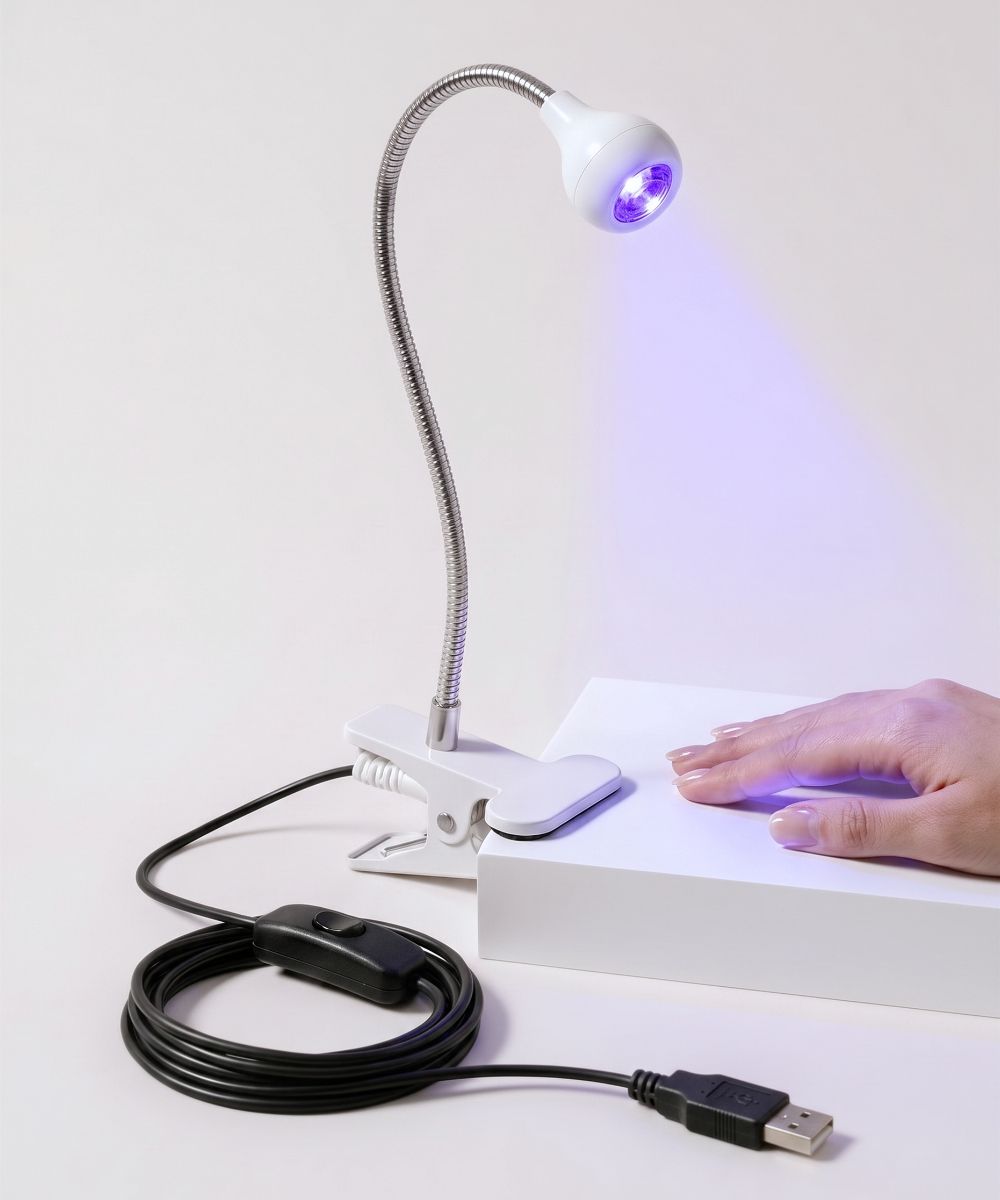 Lampada UV/LED GLOW Flex da tavolo