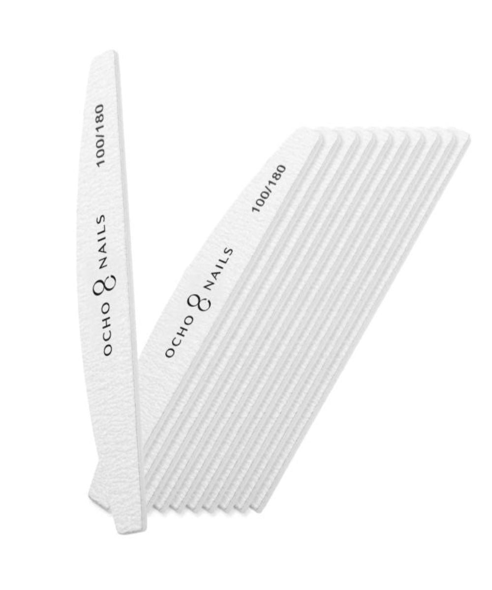 lima mezzaluna 100-180 anche in kit per unghie eniinails