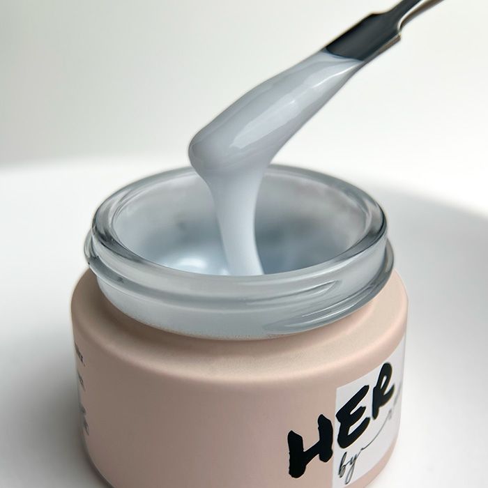 liquid polygel milky white per unghie