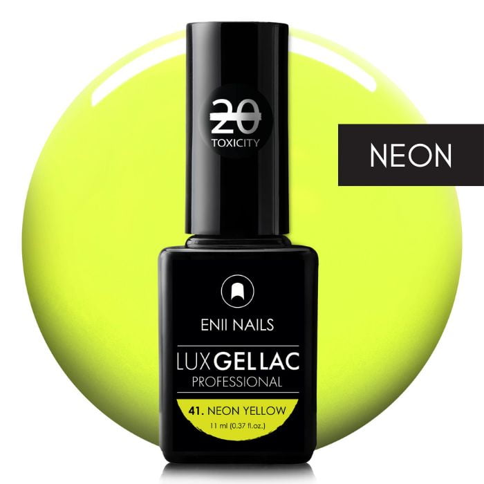 smalto semipermanente unghie giallo neon