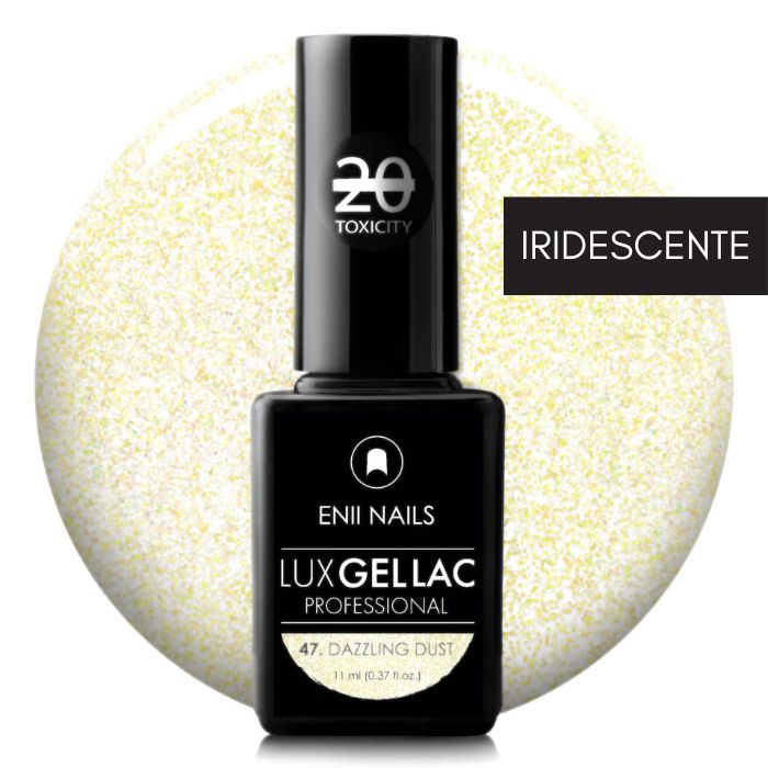 smalto semipermanente unghie iridescente