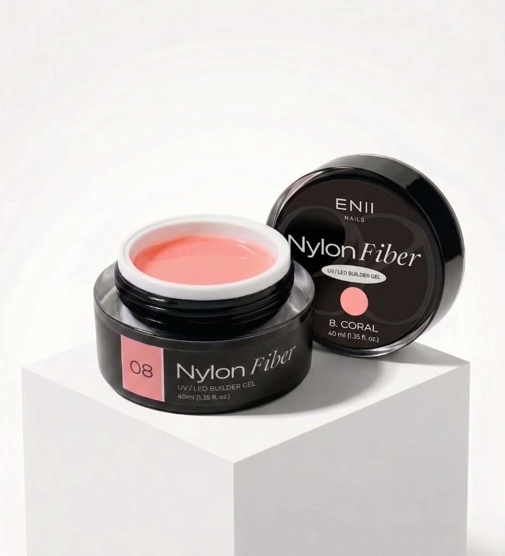 Nylon Fiber Gel - Coral 40ml