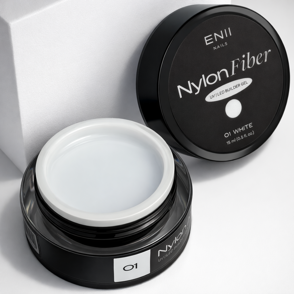 Nylon Fiber Gel - White 15ml