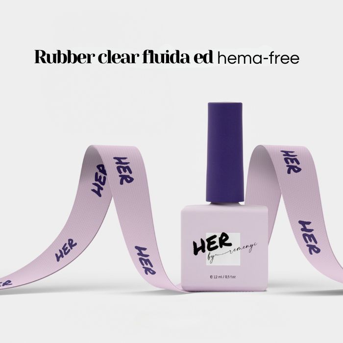 rubber clear fluida per unghie