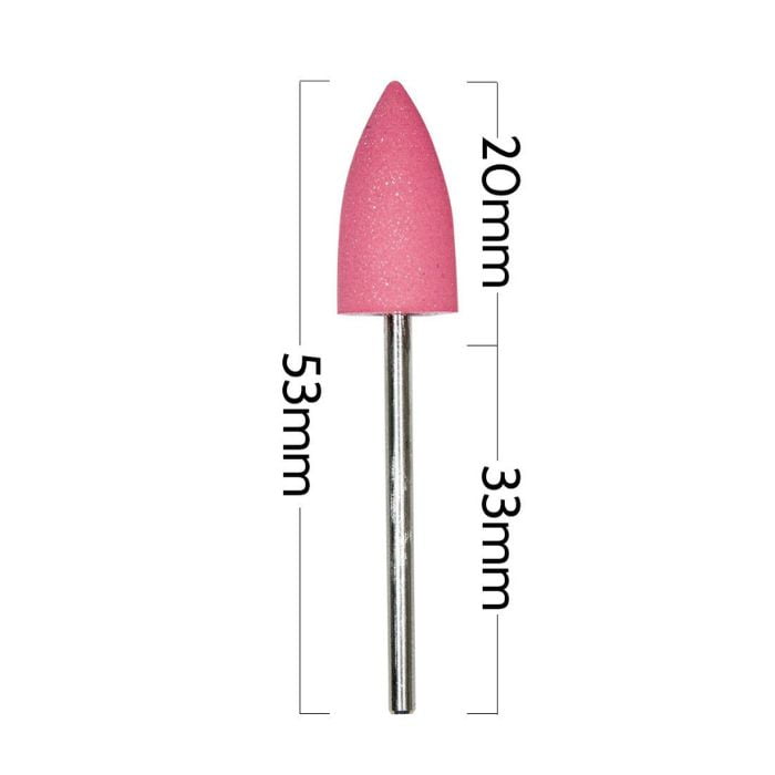 misure punta fresa silicone