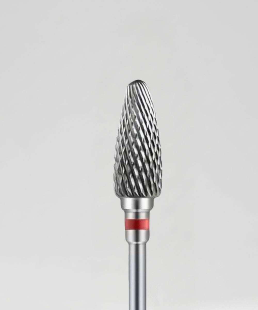 Punta Carbide Flame Rossa