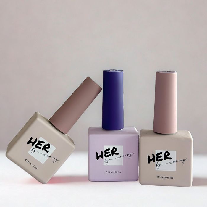 rubber base set wedding nails