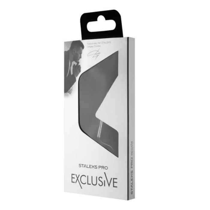 Forbici professionali per cuticole con punta a gancio Staleks EXCLUSIVE 21 TYPE 1 -