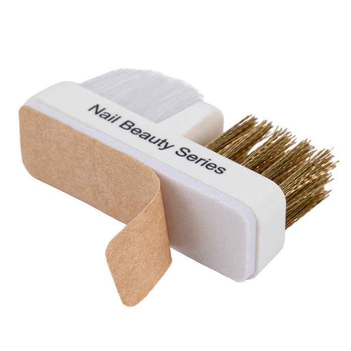 Spazzola in rame-nylon per pulizia punte