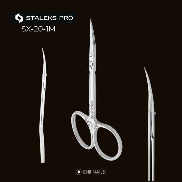 Forbice cuticole Staleks Exclusive SX-20/1 Magnolia -